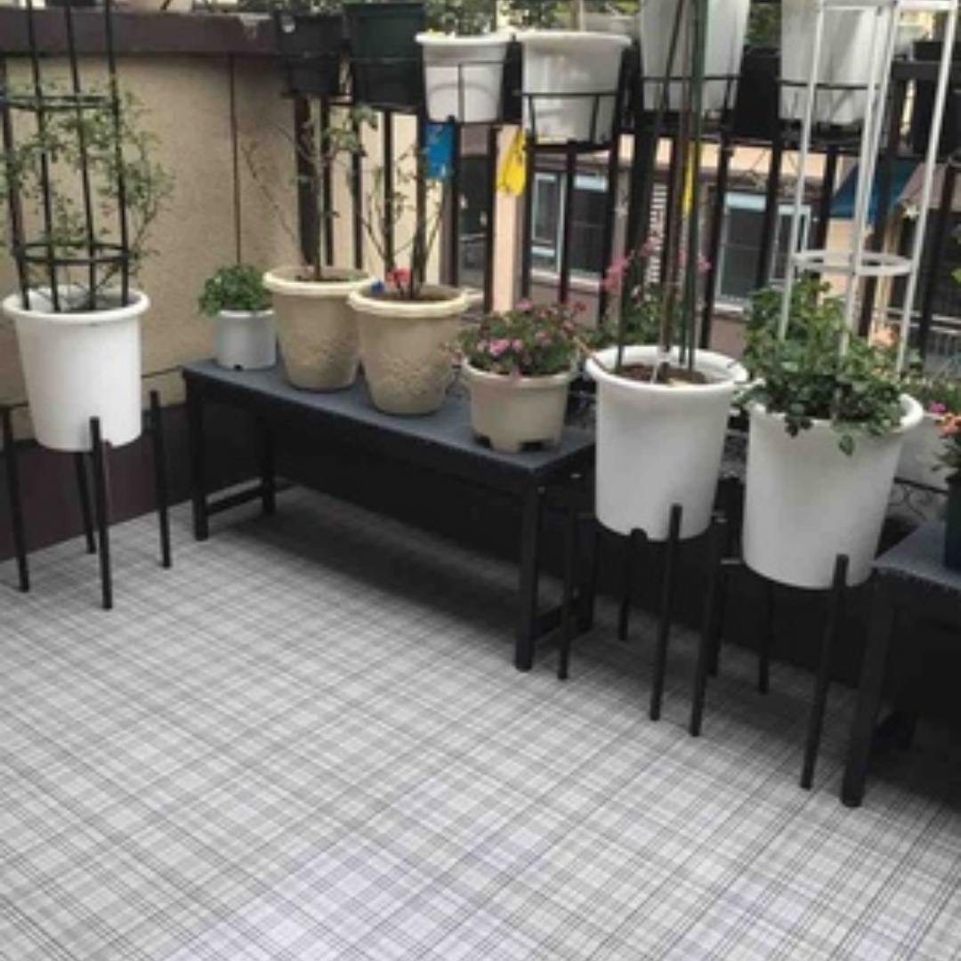 Outdoor Furniture Iron - Supporto per piante da esterno da