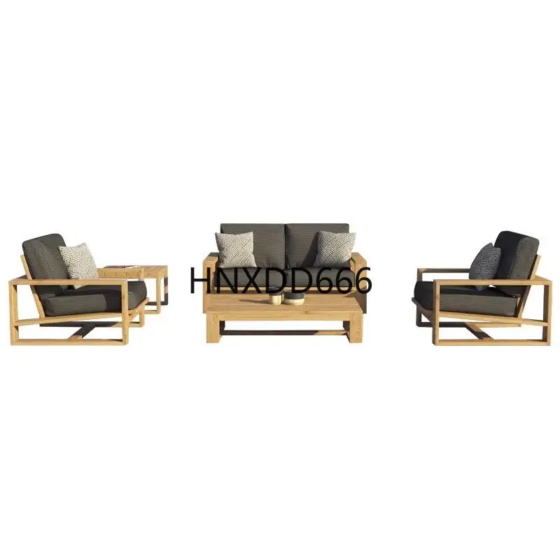 Outdoor Furniture Teak Wood - Divano da esterno per hotel, divano