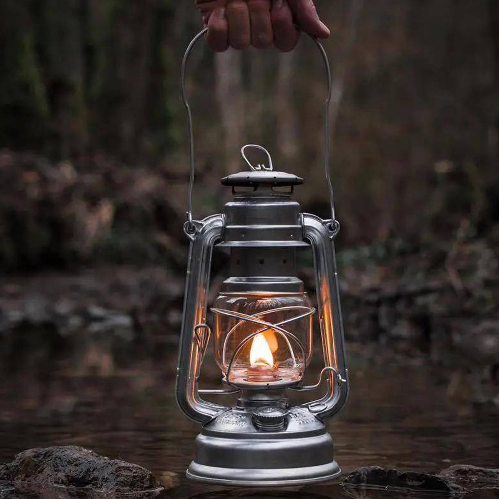 Outdoor Furniture Iron - Lampada a cherosene da campeggio lanterne