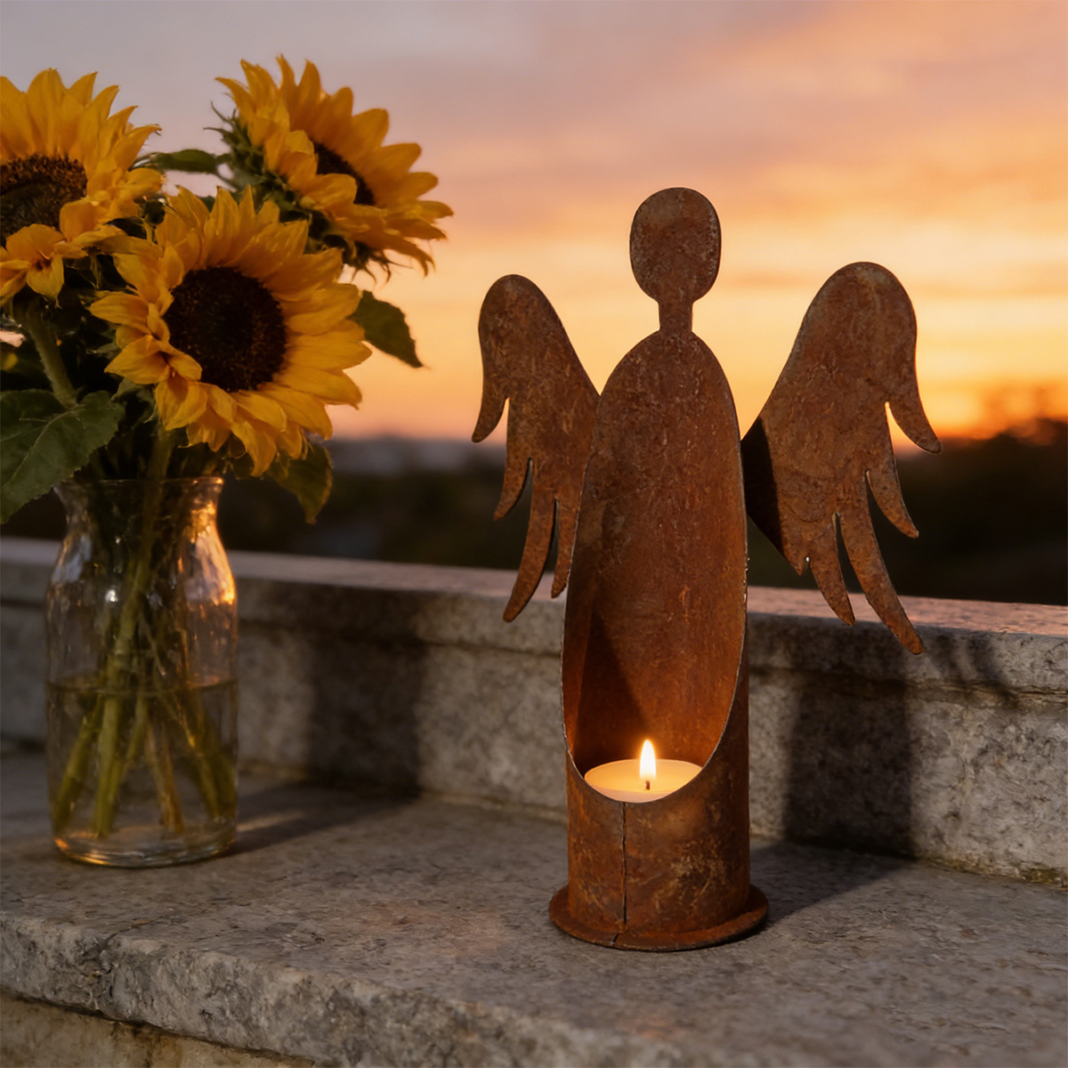 Scultura da giardino in ferro, - Outdoor Furniture Iron recensione e prezzo