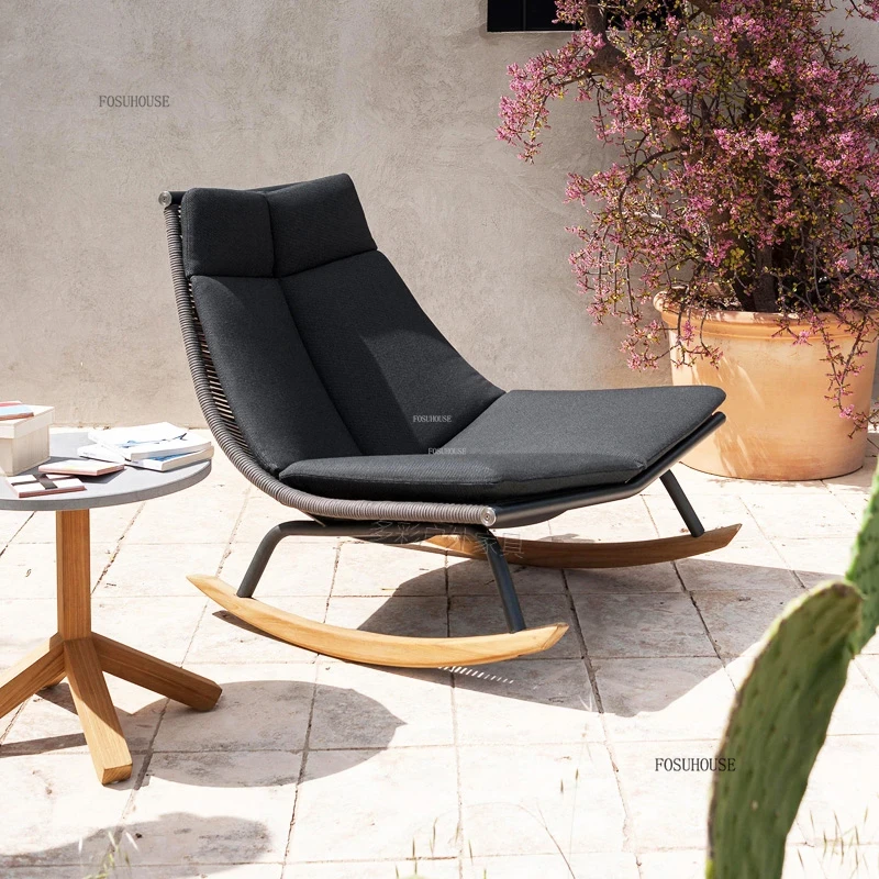 ✿ 。 Sedia a dondolo da balcone - Outdoor Furniture Japanese Style recensione e prezzo