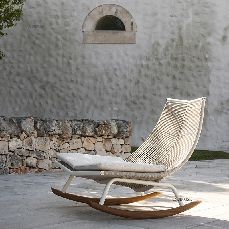 ✿ 。 Sedia a dondolo da balcone - Outdoor Furniture Japanese Style recensione e prezzo