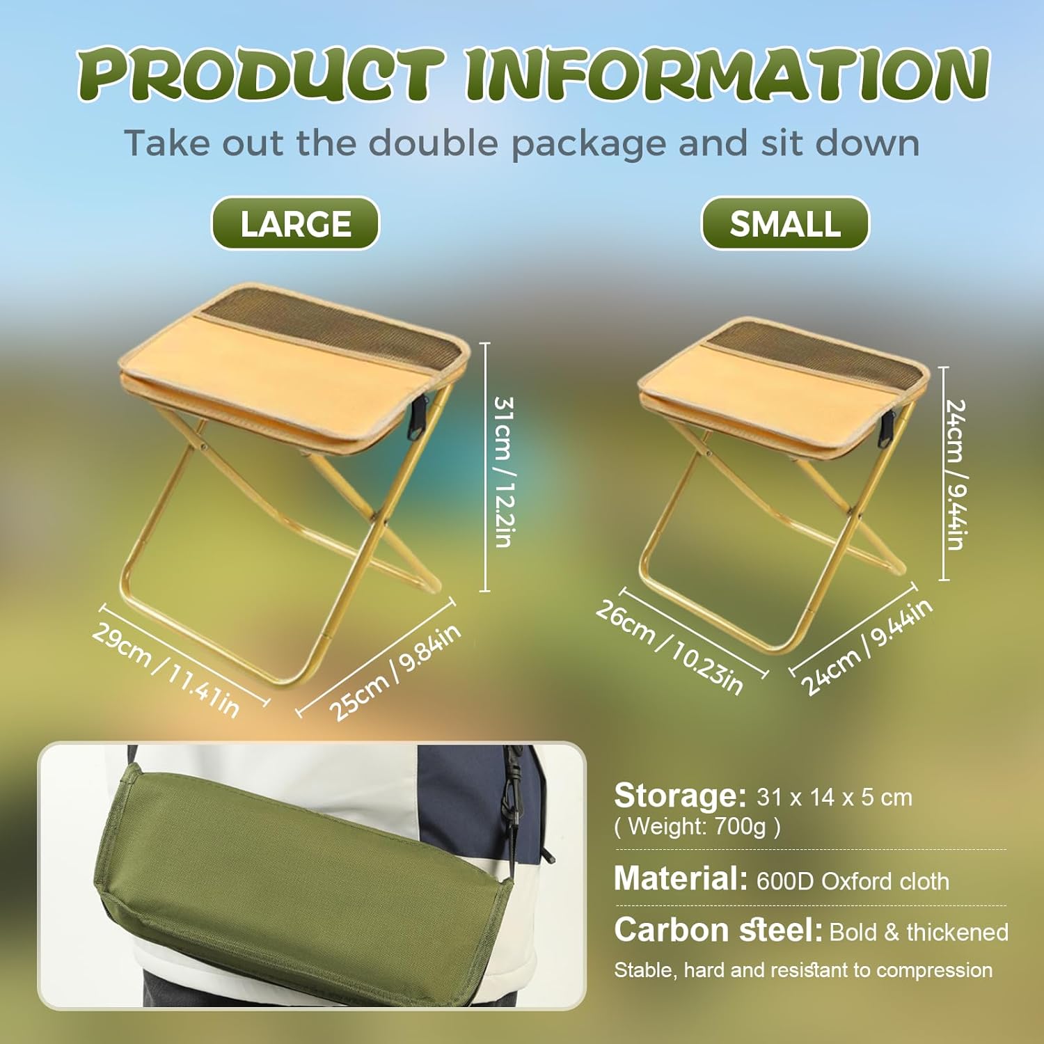 Sedia da Campeggio Pieghevole  - Outdoor Furniture Rocking Chair recensione e prezzo