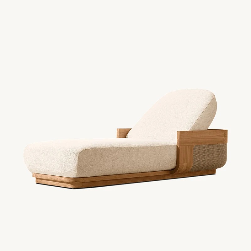 Set di Sdraio e Lettini da Spi - Outdoor Furniture Teak Wood recensione e prezzo