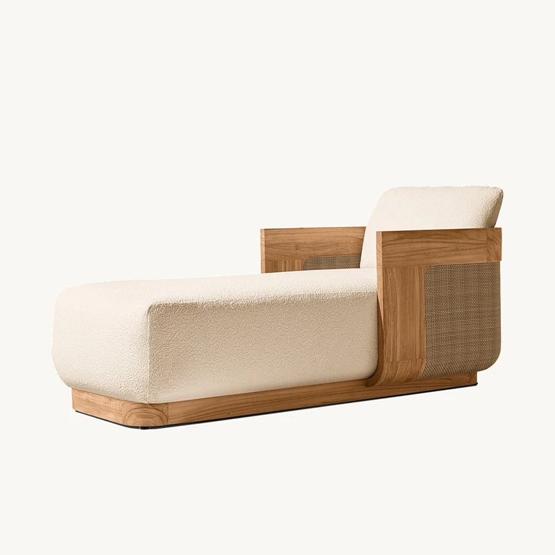 Set di Sdraio e Lettini da Spi - Outdoor Furniture Teak Wood recensione e prezzo