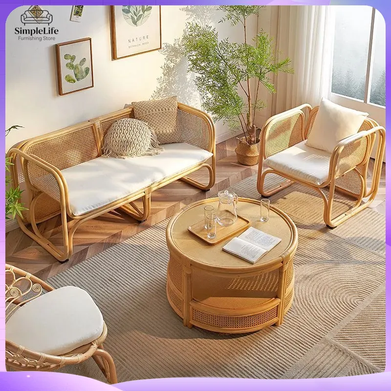 Set Divano da Esterno in Ratta - Outdoor Furniture Japanese Style recensione e prezzo