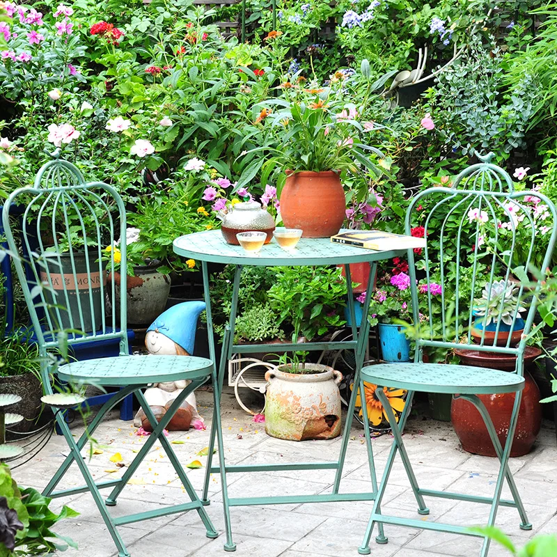 Sedie da giardino per cortile  - Outdoor Furniture Iron recensione e prezzo