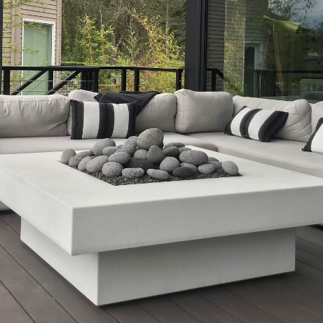 Set Divano da Esterno con Tavo - Outdoor Furniture With Fire Pit recensione e prezzo