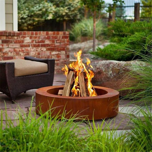 Set Divano da Esterno con Tavo - Outdoor Furniture With Fire Pit recensione e prezzo