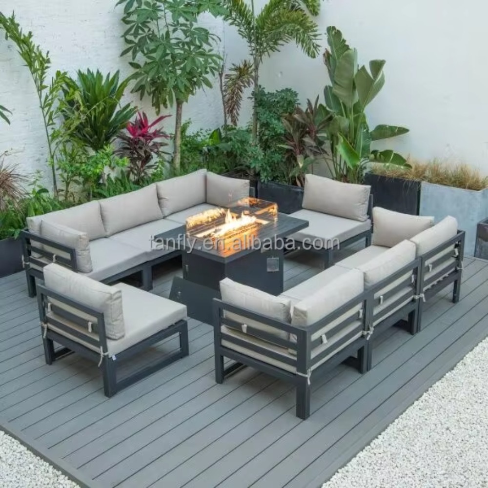 Set di Mobili da Giardino per  - Outdoor Furniture With Fire Pit recensione e prezzo
