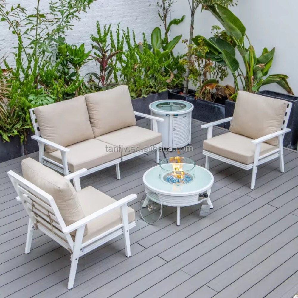 Set di Mobili da Giardino per  - Outdoor Furniture With Fire Pit recensione e prezzo