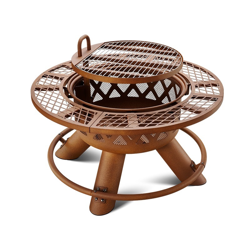 Set Barbecue e Braciere Modern - Outdoor Furniture With Fire Pit recensione e prezzo