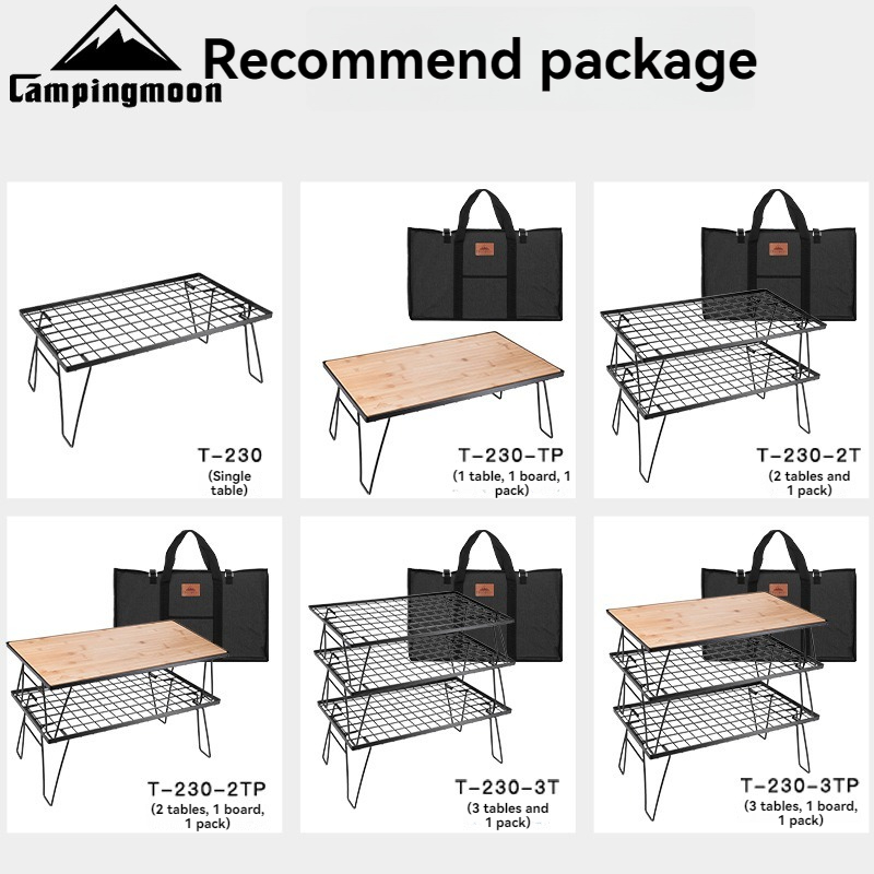 CAMPINGMOON T-230 Tavolo da Ca - Outdoor Furniture Iron recensione e prezzo